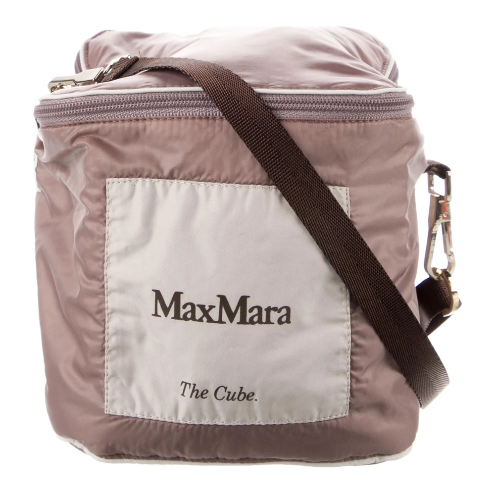 MaxMara Tan and Mauve Crossbody Bag mini